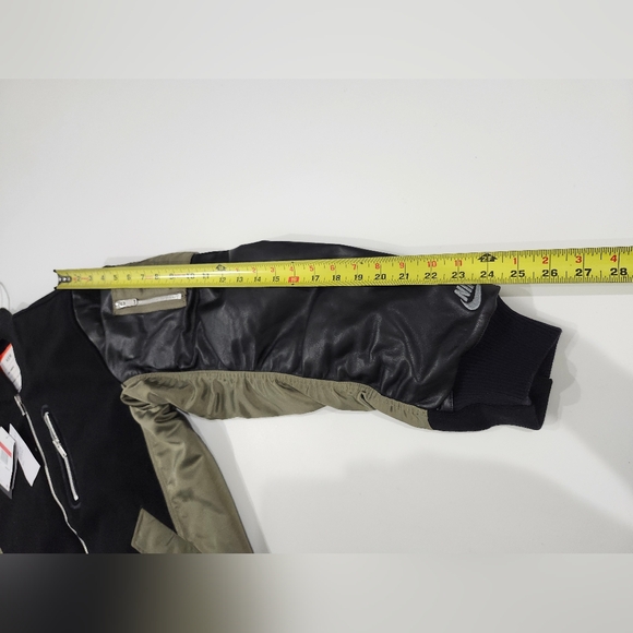Nike Sportswear Space Destroyer Varsity Bomber Jacket Size Large DD6773-010 NWT - Picture 11 of 11